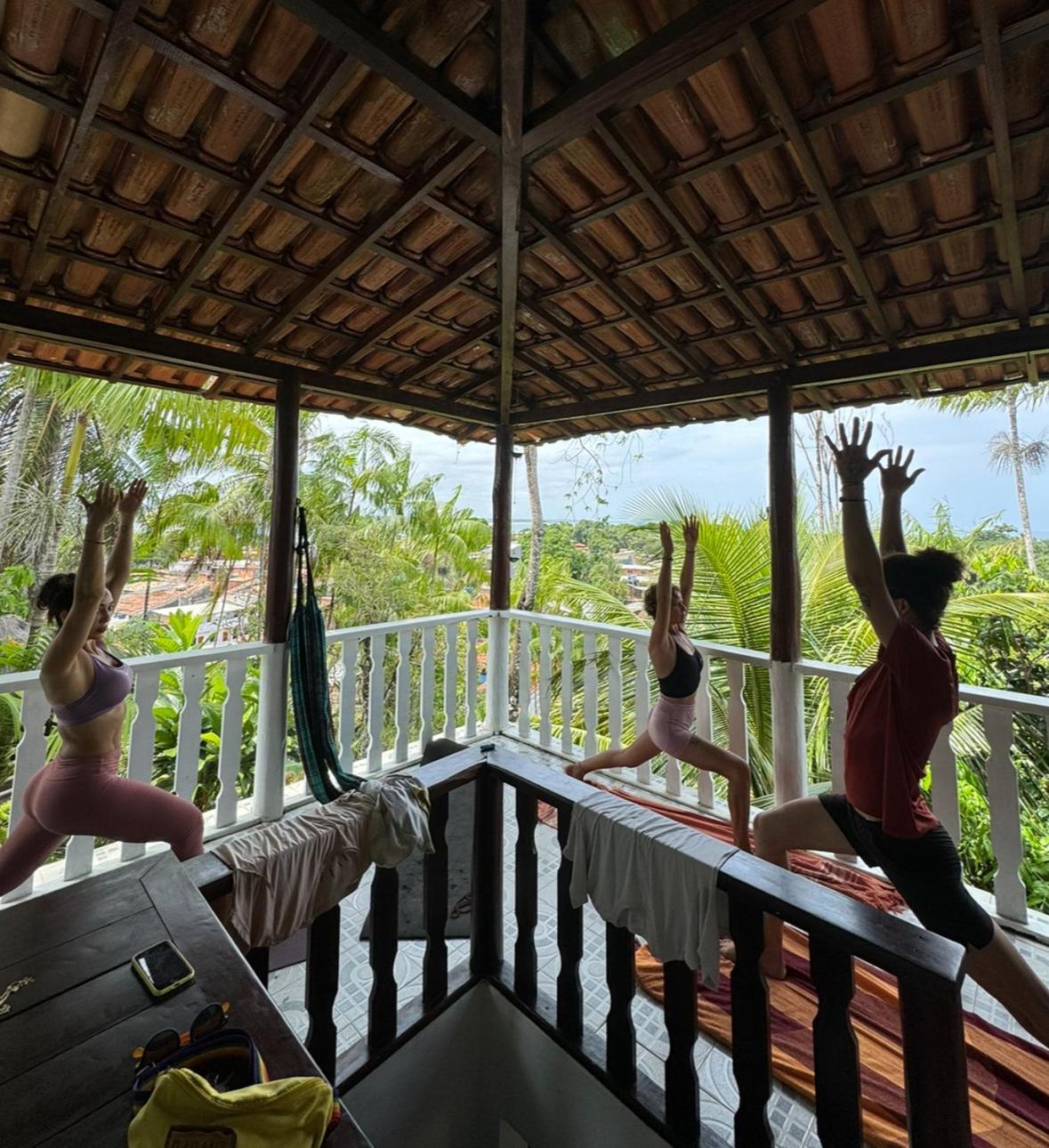 Hostel Zen - Casa Na Floresta Итакаре Экстерьер фото